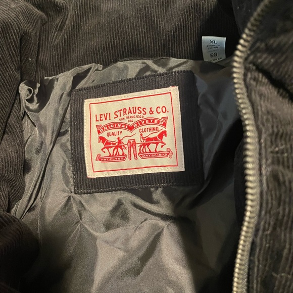 Levi corduroy puffer jacket - Picture 2 of 2
